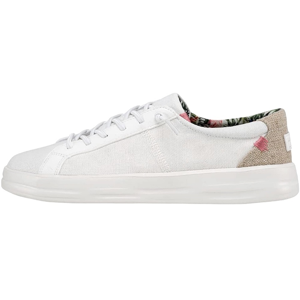 Hey Dude brand new never worn white sneakers womens size 9